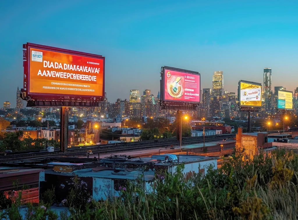 Real-time outdoor ads